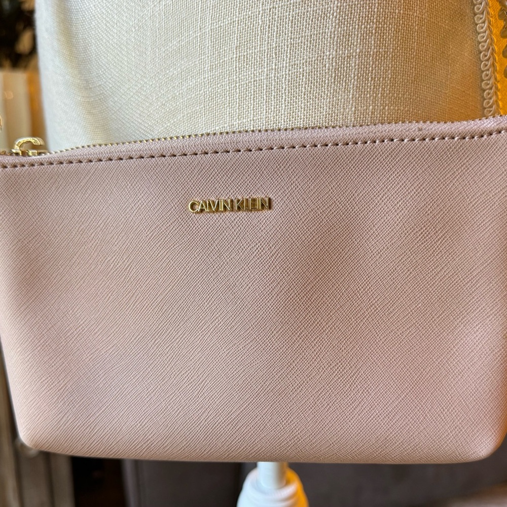 Calvin Klein Blush Pink Clutch